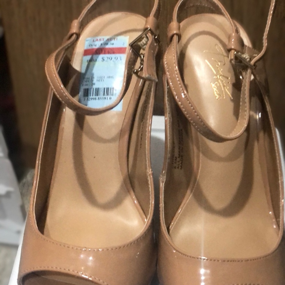 Open toe stilettos